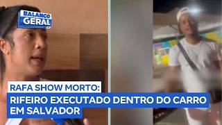 Rifeiro "Rafa Show" é executado a tiros em frente a condomínio residencial