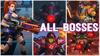 Metal Squad - All Bosses (T-Rex, Heroic Mech, Iron Mech, Spider Toxic, War Bunker, Super Spider, ..)