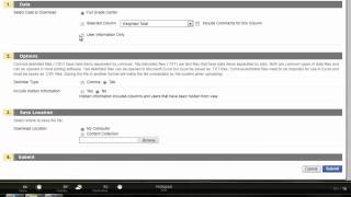 CSCC Downloading Gradebooks in Blackboard 9.1