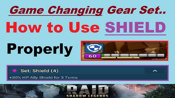 ~Shield Set~ Guide.. a *GAME CHANGING* Gear Set & How to Use it Properly.. (RAID: Shadow Legends)