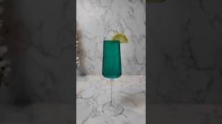 Brunch Mocktail- Blue Vanilla Ginger Ale #mocktail #mocktailrecipes #drinks #drinkideas