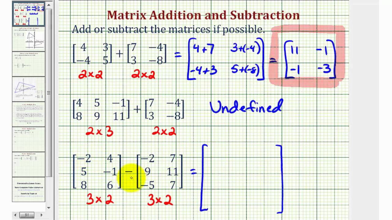 ex-matrix-addition-and-subtraction-youtube