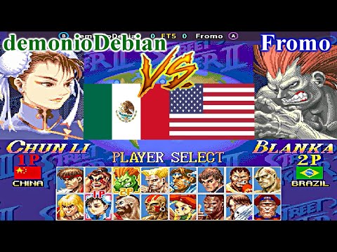 Super Street Fighter II X: Grand Master Challenge - demonioDebian vs Fromo FT5