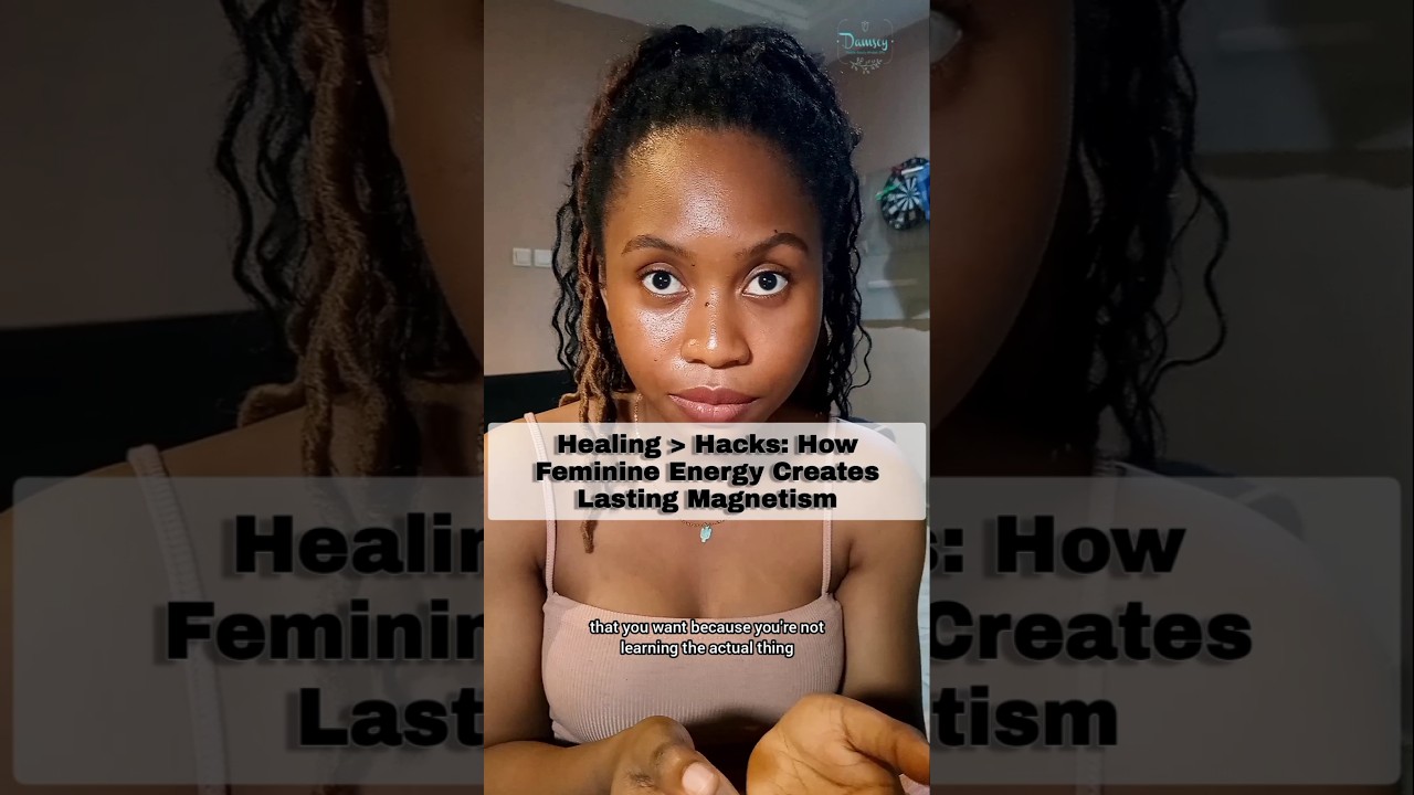 How Divine Feminine Energy Creates Magnetism. Healing over Hacks.