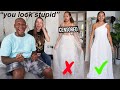 MY STRICT PARENTS RATE &amp; REACT To My WEDDING DRESSES 👰🏽‍♀️🤵🏻‍♂️