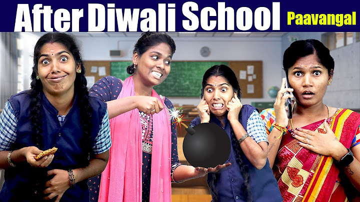 After Diwali School Paavangal  | Deepavali Parithabangal | Comedy Video | Puthu Paavangal