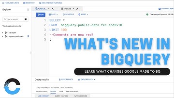NEW: BigQuery User Interface (CtG)