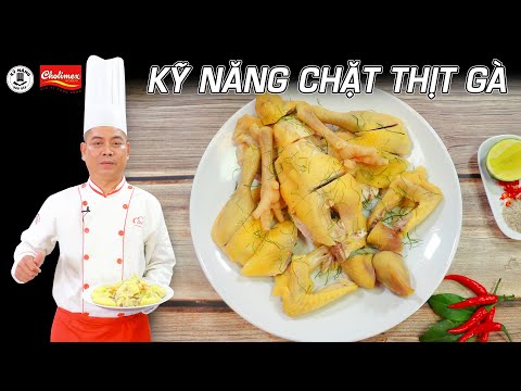 Video Cách Chặt Gà nguyên con và trình bày trên dĩa đẹp mắt... - youtube