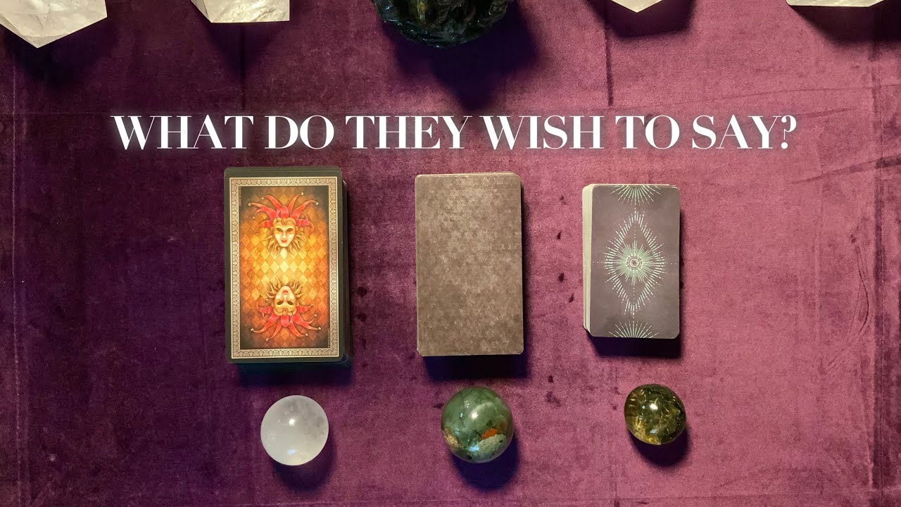 💋📨✨What do they WISH to SAY? Energy Check-in + MESSAGES 🗣️ Pick a Card Tarot Oracle Love Reading✨📨💋