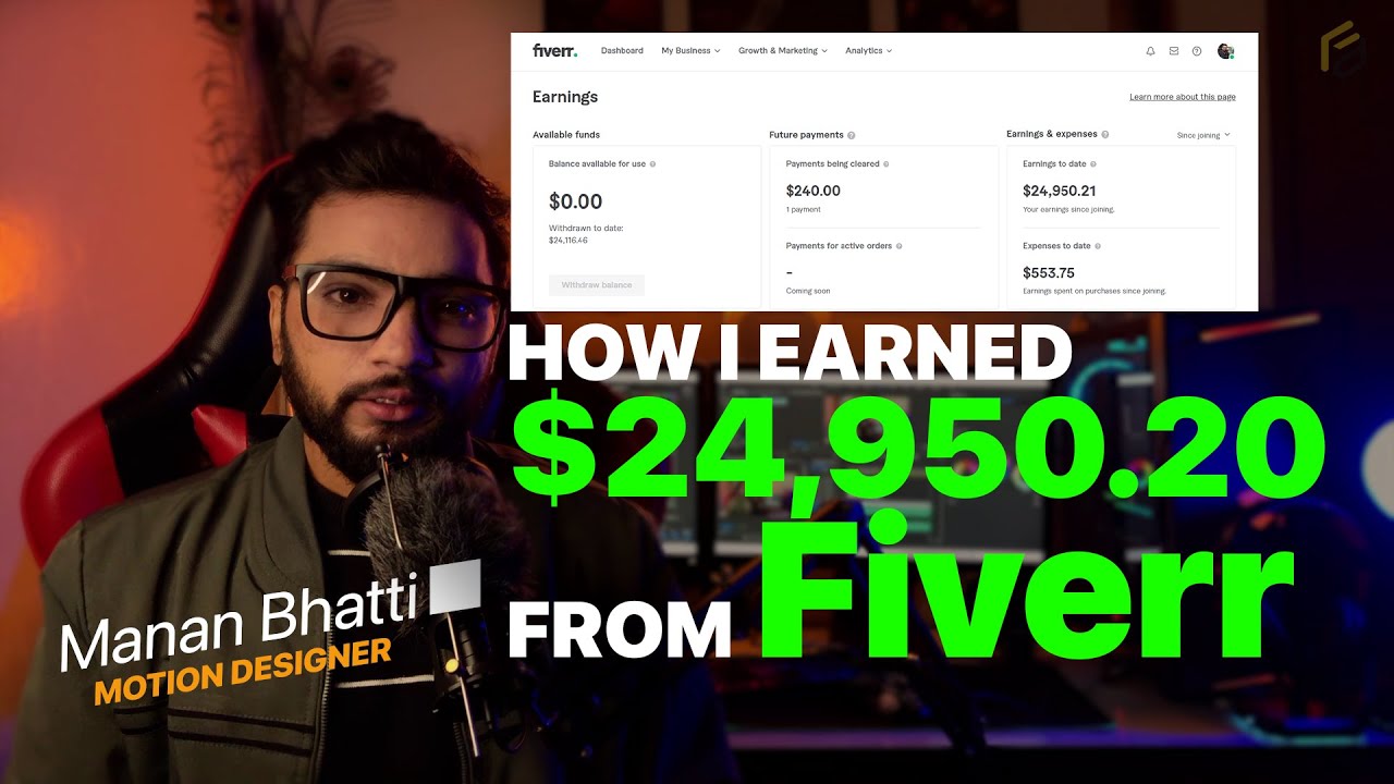 How I Earned $24,950.20 From Fiverr EP #3 | Top 5 Tips | Upwork Full Course Hindi Urdu 2023