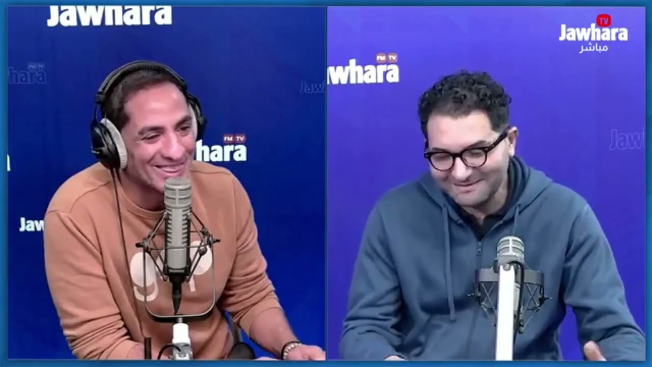 في أول ظهور : ملكة عويج بطلة مسلسل المطبعة و المخرج مهدي هميلي ضيوف سامي بنور