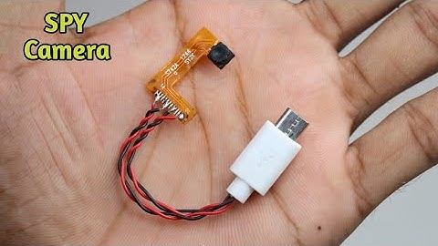 How To Make Mini Wireless Spy Cctv Camera - Using Old Mobile Camera