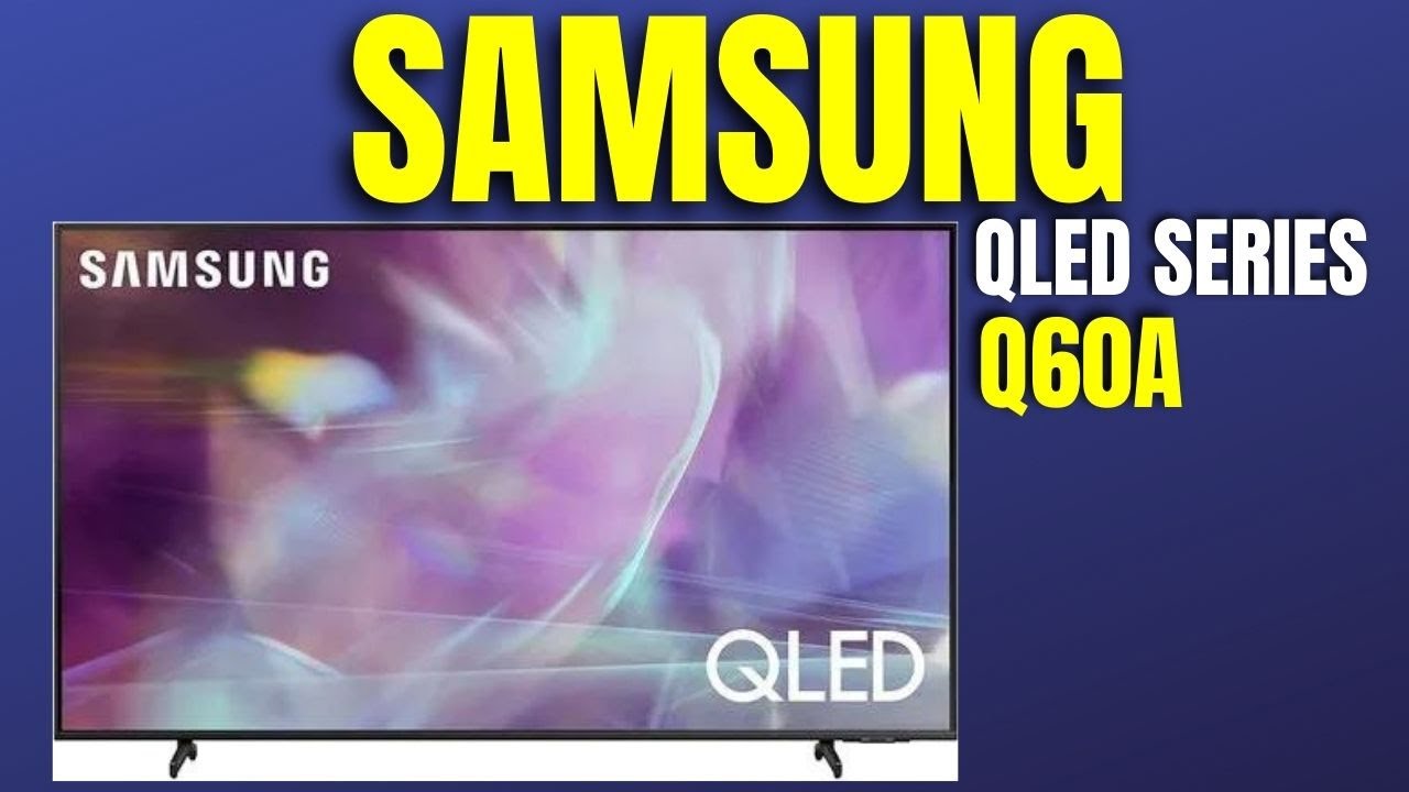 SAMSUNG 32Inch Class QLED Q60A Series 4K UHD Dual LED Quantum HDR Smart TV with Alexa Built