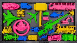 Download Lagu Membersihkan Mainan Mobil Balap, Truck Molen, Kereta Api, Tank, Bus Telolet, Excavator, Tracktor MP3