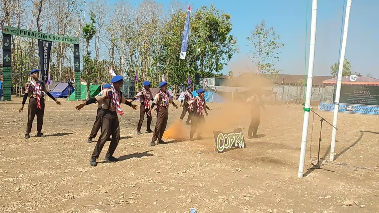 KOPASDA juara 1 Lomba kreasi yel di LP3 nurul Huda se jawa timur 2024.