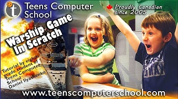 Tutorial. How to create Warship Game with Scratch. Part 1.