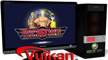XENIA Xbox 360 Emulator - Rocketmen: Axis of Evil (2008). Ingame. Vulkan api. Test #1