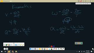 Angular Kinematic Lecture