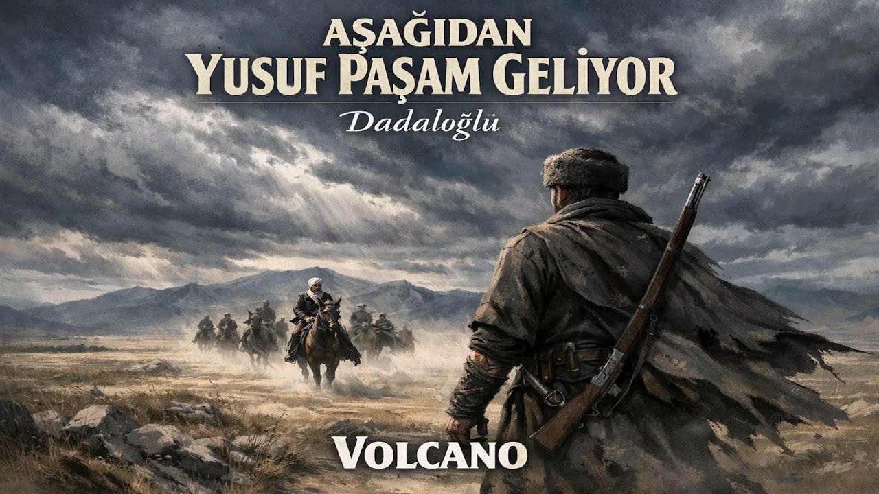 Aşağıdan Yusuf Paşam Geliyor - Volcano | Dadaloğlu | Anatolian Folk / Hüzünlü Türkü 