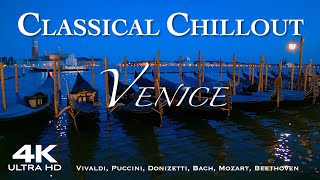[4K] VENICE 🇮🇹 VENEZIA Classical Music 🎶 1 Hour Drone Aerial Film 🎹 Vivaldi Donizetti Puccini