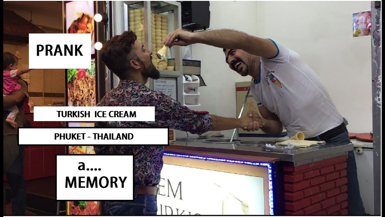 TURKISH ICE CREAM PRANK PHUKET THAILAND