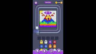 Pixel Flow! Level 21-25 Gameplay | Funny Games