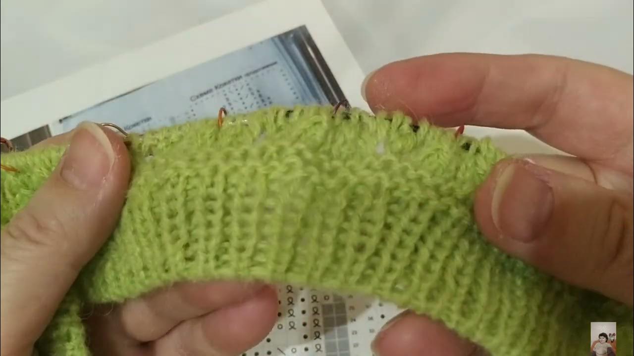 Красивейшая круглая кокетка. Вяжем не сомневаемся. - YouTube