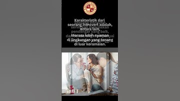 Mengenal Ciri-Ciri Seorang Yang Introvert