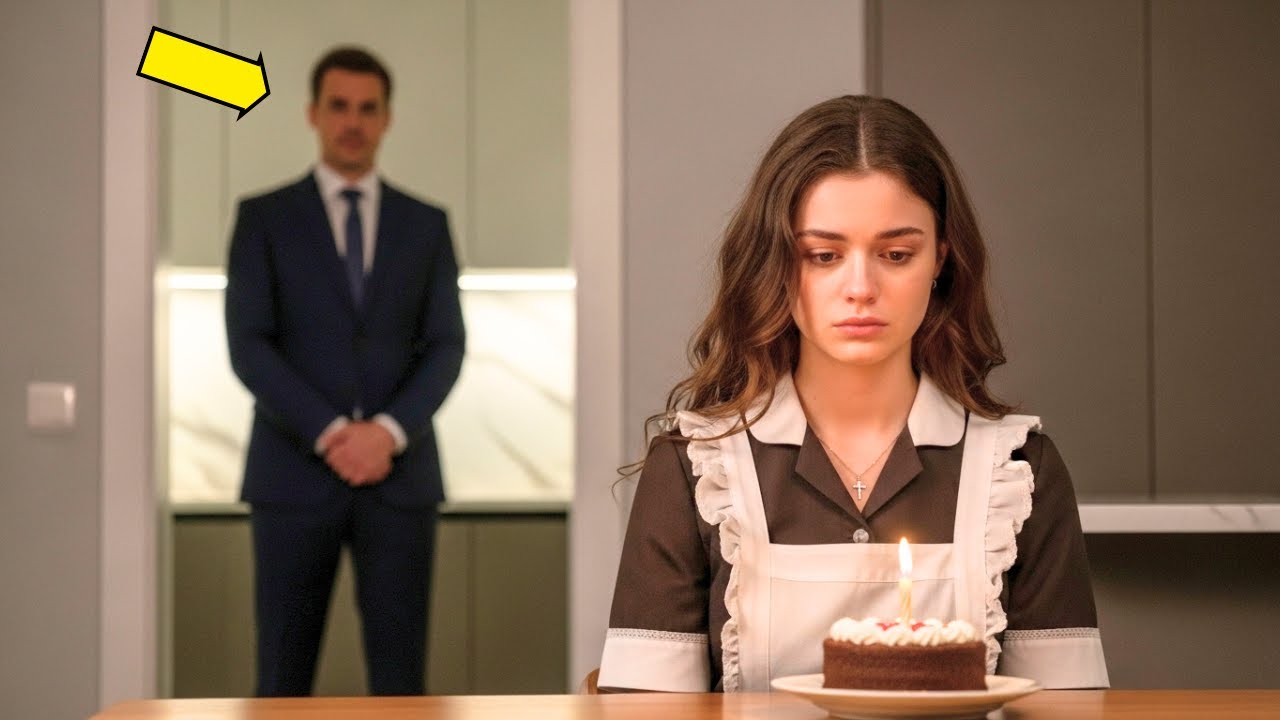 Un milliardaire a regardé sa femme de ménage fêter son anniversaire seule et lui a demandé  « Puis j
