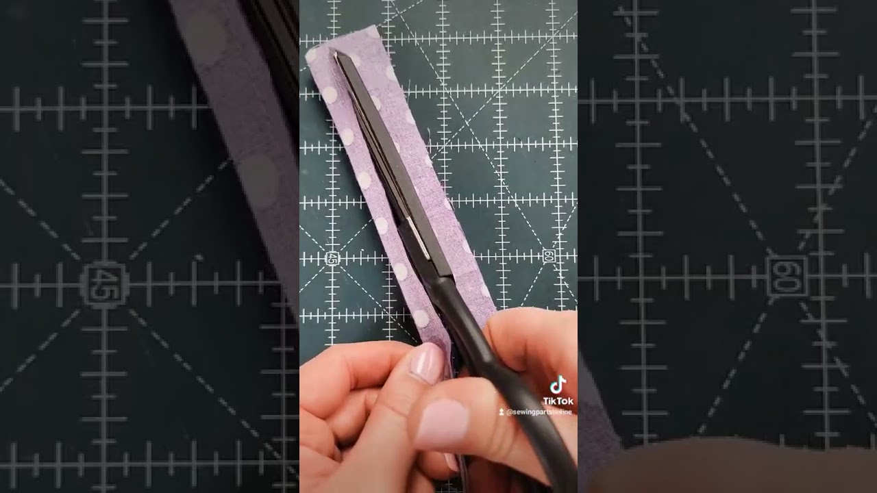 Easily Turn A Narrow Fabric Channel Right Side Out! 