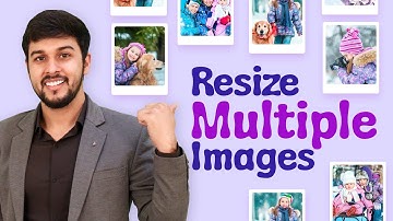 How To Resize Multiple Images at Once | Batch Resize Multiple Photos without Photoshop