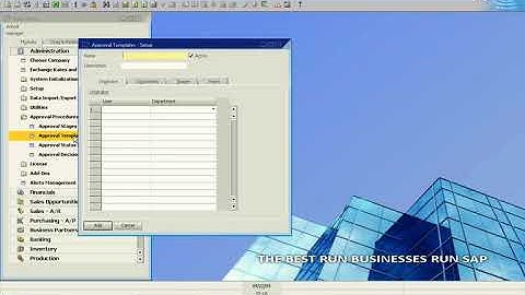 SAP BUSINESS ONE DEMO