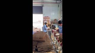 Baijiu production workshop in Fengxian, China