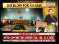 Jayalalithaa convicted, blow AIADMK