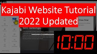 Kajabi Website Tutorial (2022) 10 Minute Demonstration