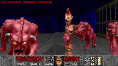 Doom 2 (Unity), Map31 Wolfenstein (Secret Exit) (UV-Max) - 3:23.34
