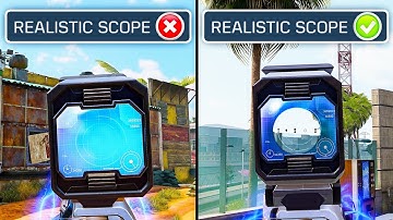 Aggressive Sniping with Realistic Scope ON vs OFF in Cod Mobile