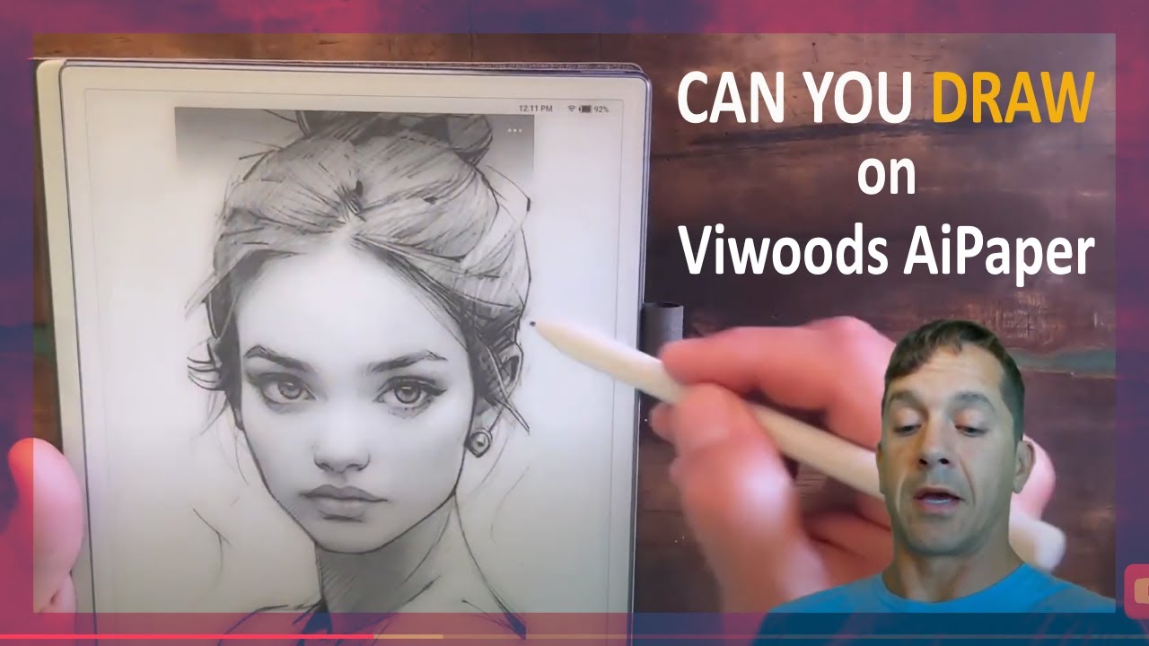 Viwoods AiPaper e-ink - is it any good for Drawing?