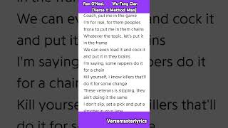 Ron O’Neal Wu-Tang Clan [Verse 1: Method Man] #rap #hiphop #wutangclan #lyrics