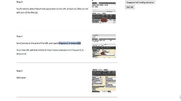 How to add a ValueTrack Parameter to Ads in AdWords