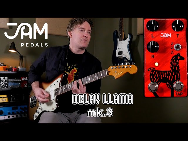 JAM Pedals Delay Llama Mk.3 Analog Delay - YouTube