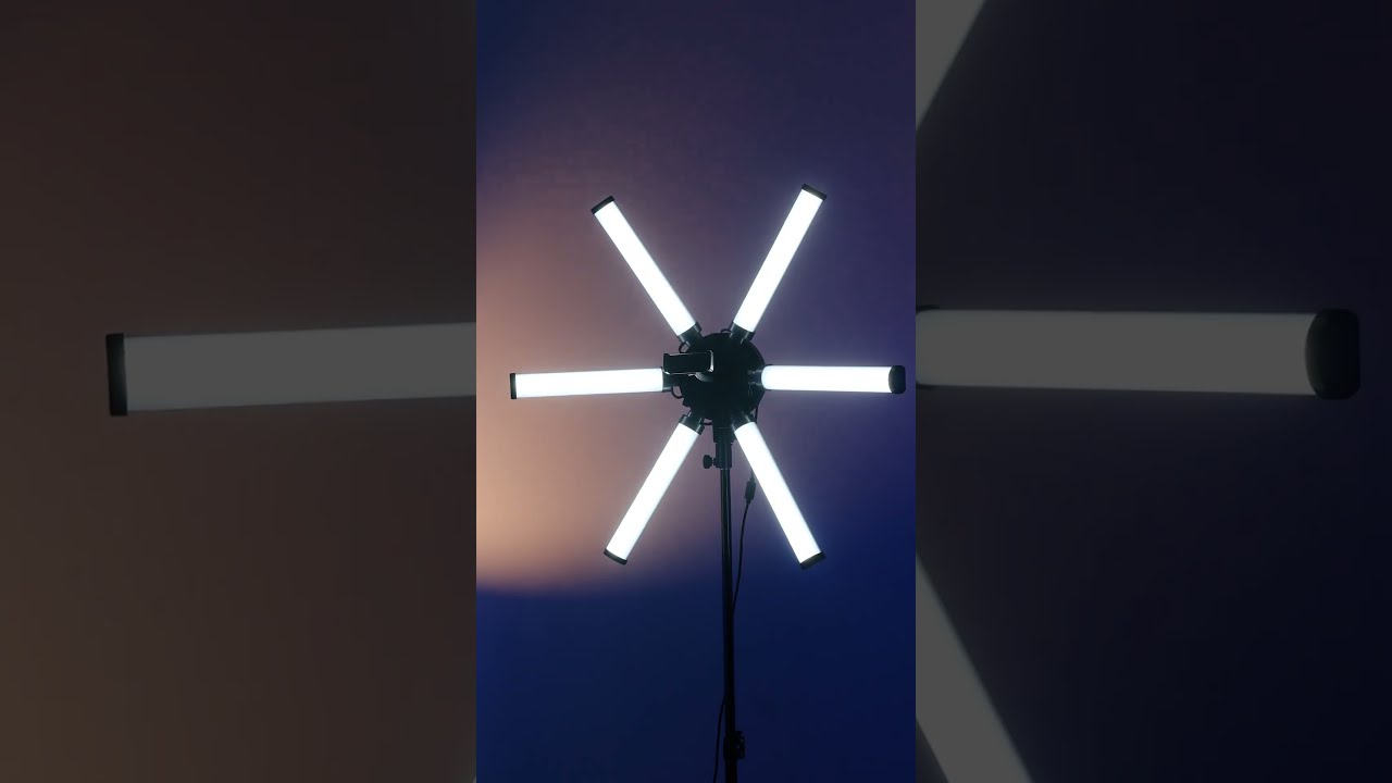 Безтіньова  світлодіодна LED лампа 60W HD60-X зі штативом 2.1м