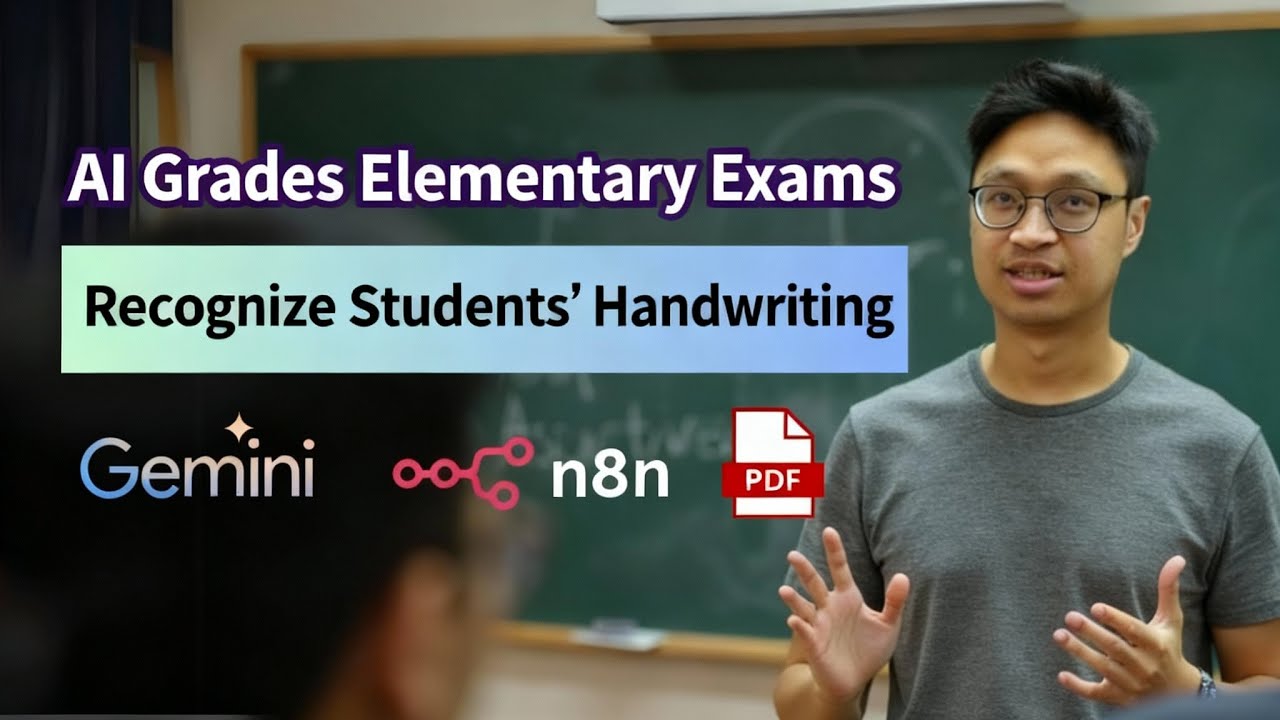 Test: Using AI to Help K–12 Teachers Grade Papers — Gemini vs ChatGPT, Automated Grading with n8n