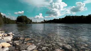 Serenity by the Stream 🌊 | Soft Water Sounds & Chill Music 4K nature
