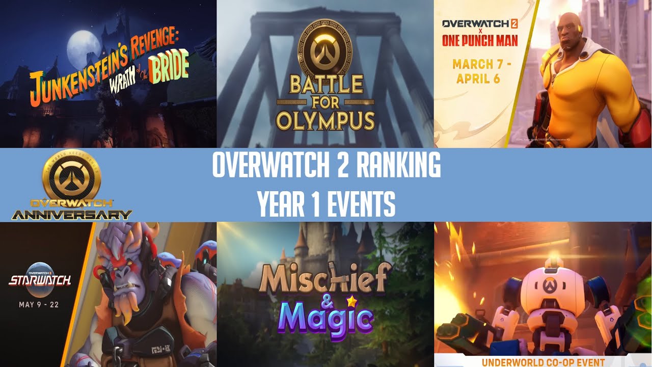Overwatch 2 | Year 1 Events Ranking - YouTube