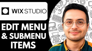 How to Edit Menu and Submenu Items in Wix Studio - 2025 (Quick and Simple)