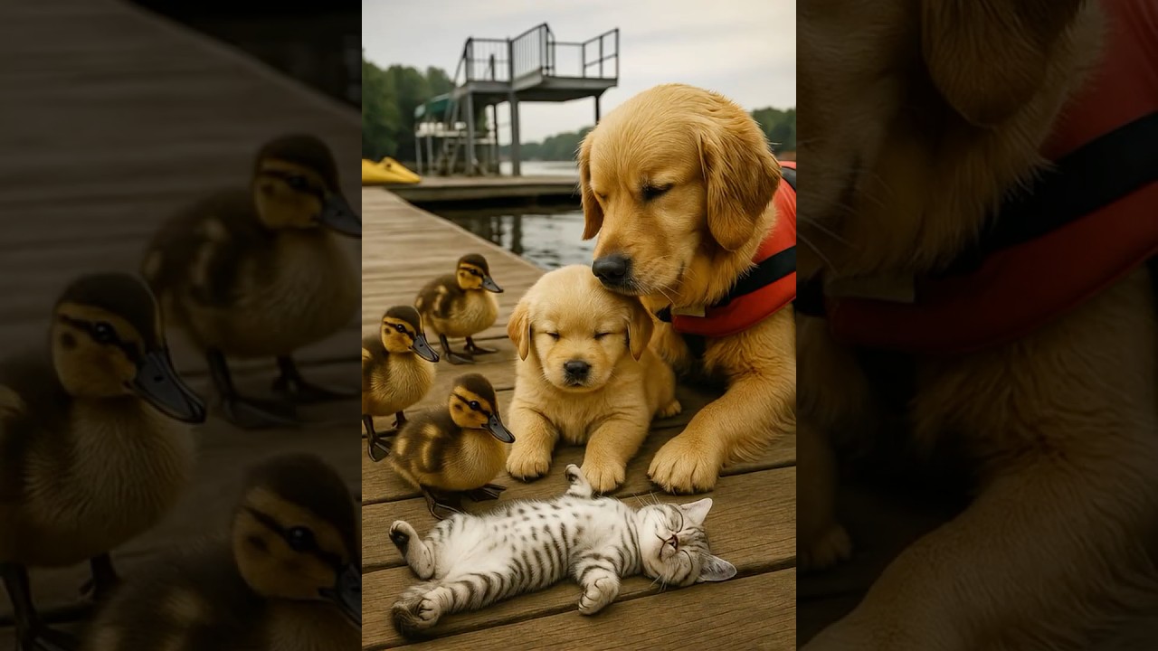 What happens when the kitten drinks a little too much water? 😹 