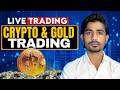 GOLD (XAUUSD) LIVE TRADING ANALYSIS @Abhiscalps Live Trading || #goldtrading #cryptotrading