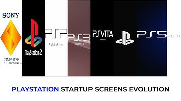 PLAYSTATION STARTUP SCREEN EVOLUTION (1994 - 2025)