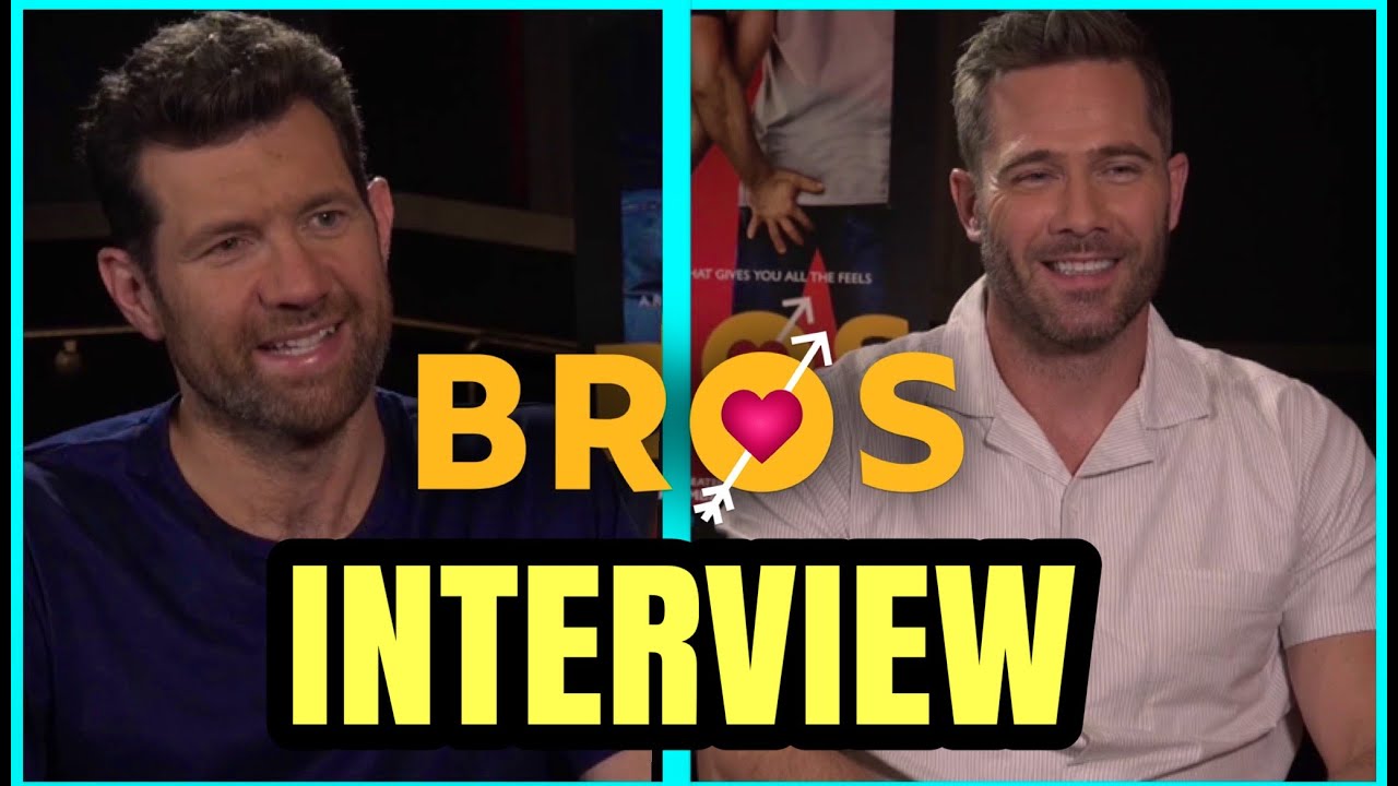 Billy Eichner and Luke Macfarlane INTERVIEW | BROS Movie Interview + LGBTQ Romantic Comedy